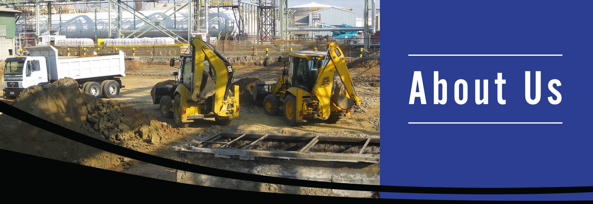 Tefo Construction About Us Banner